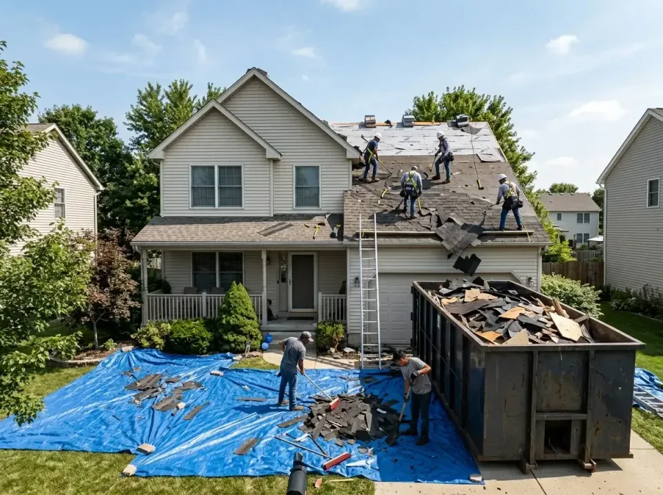 roof-replacement-debris-remova-004 — frequently asked questions, Cheapest Dumpster Rentals in Coral Hills, MD
